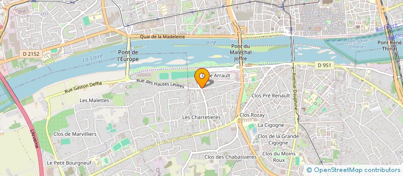 localisation de l'entreprise HAL'SHOPPING à ORLEANS