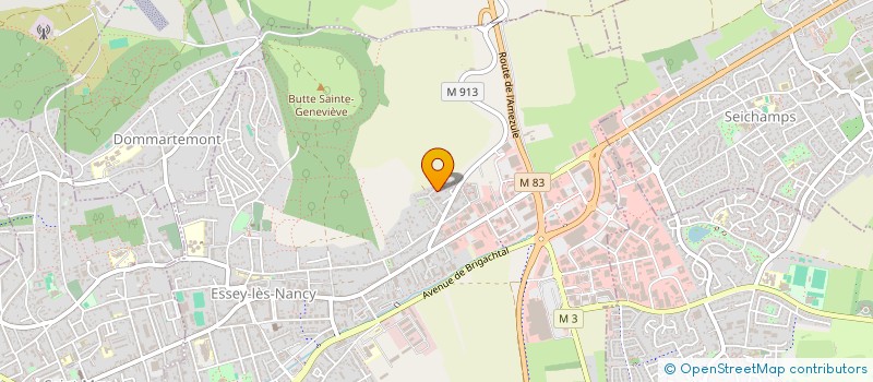 localisation de l'entreprise HALABY  ESSEY-LES-NANCY