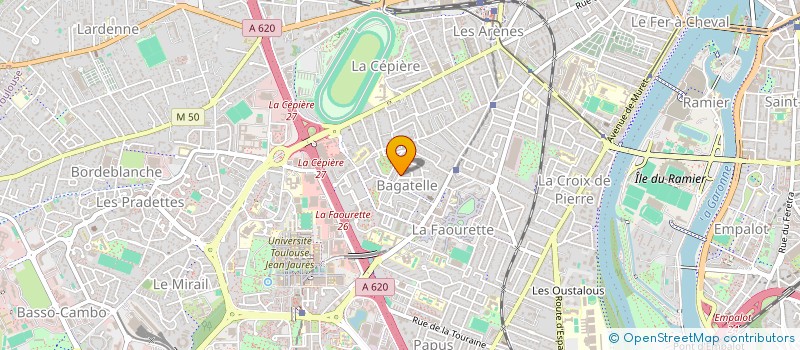 localisation de l'entreprise HALAL à TOULOUSE