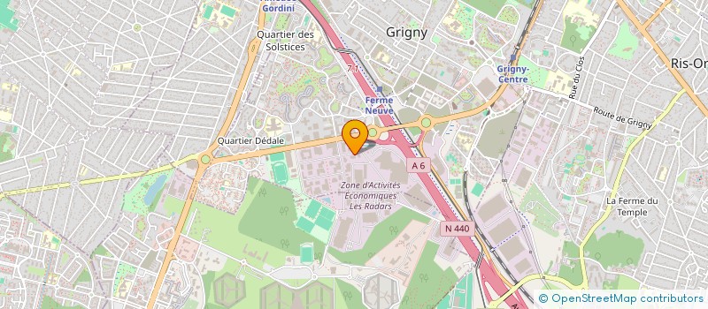 localisation de l'entreprise HALAL CINQ à GRIGNY