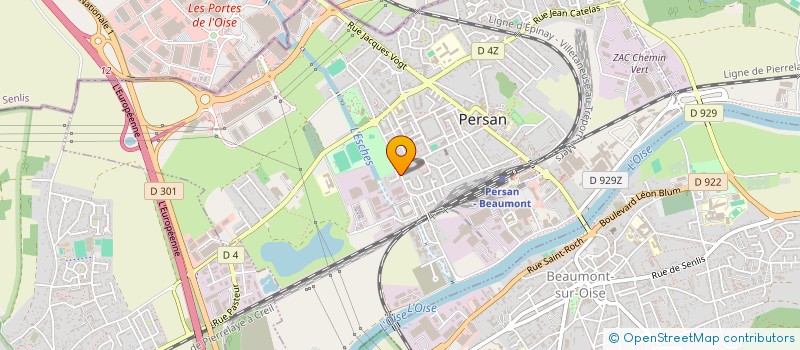 localisation de l'entreprise HALAL DISCOUNT  PERSAN