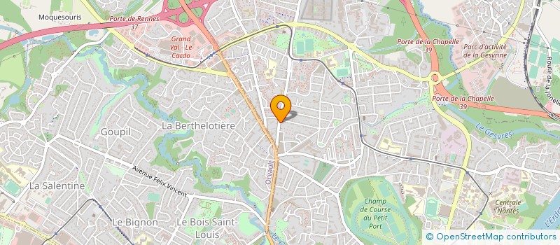 localisation de l'entreprise HALAL HOUSE à NANTES