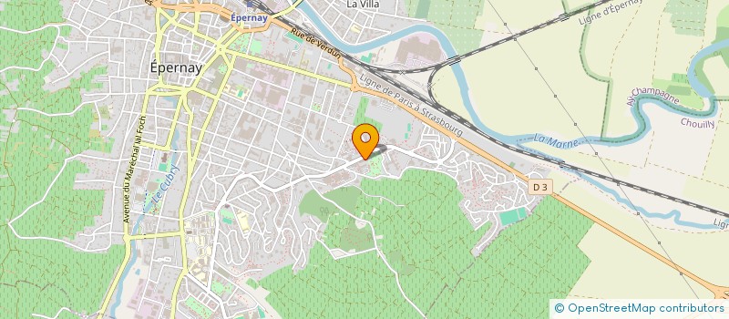 localisation de l'entreprise HALAL PIZZA à EPERNAY