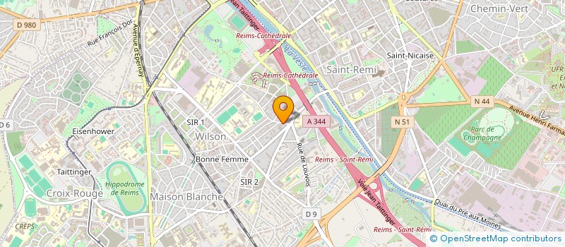 localisation de l'entreprise HALAL SERVICES à REIMS