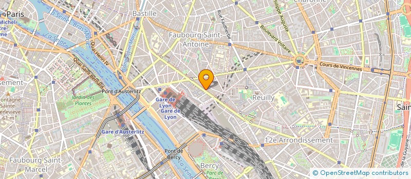 localisation de l'entreprise HALARD ET VILLATTE  PARIS