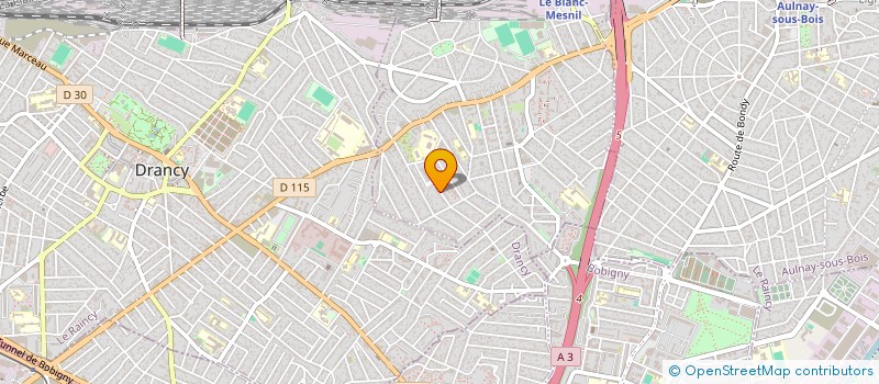 localisation de l'entreprise HALAS INVEST à LE BLANC-MESNIL