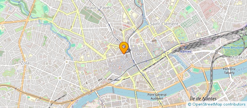 localisation de l'entreprise HALBERT ROUSSEAU INDIVISION  NANTES