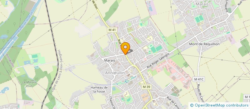 localisation de l'entreprise HALBOT GUY ET HENRI-CLAUDE  ANNULLIN