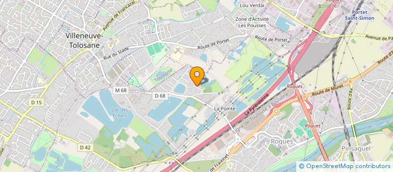 localisation de l'entreprise HALBWAX IMMOBILIER  ROQUES