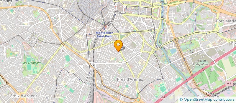 localisation de l'entreprise HALCHINI DONAT à MONTPELLIER