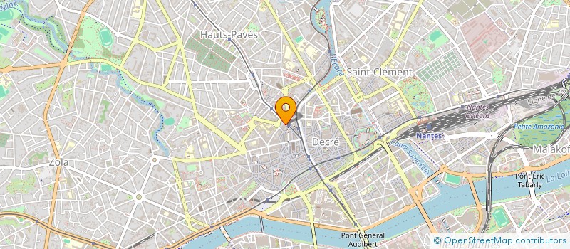 localisation de l'entreprise HALCIS à NANTES