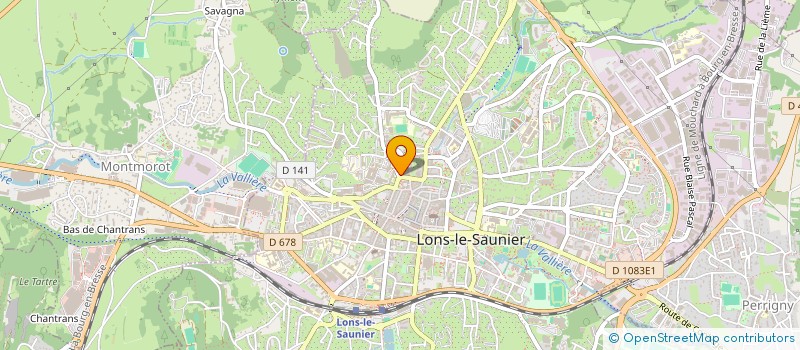 localisation de l'entreprise HALCN  LONS-LE-SAUNIER