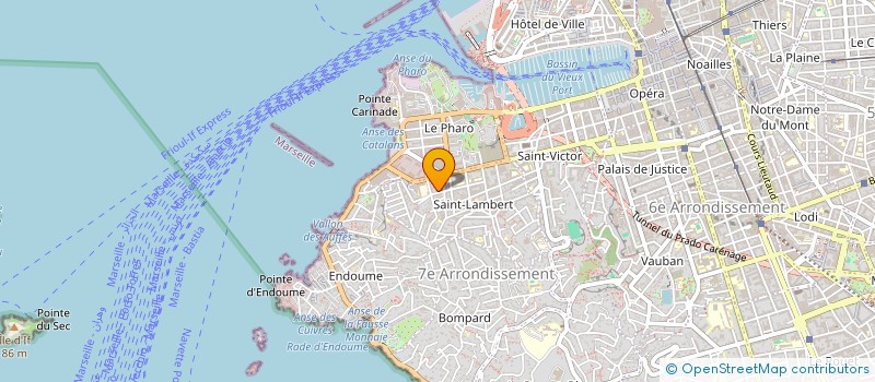 localisation de l'entreprise HALCON FRANCE à MARSEILLE