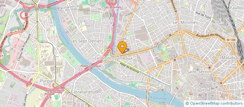 localisation de l'entreprise HALCYONE à TOULOUSE