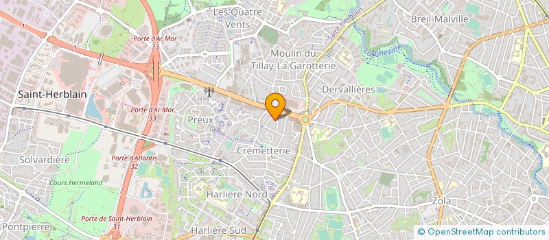 localisation de l'entreprise HALDIS à SAINT-HERBLAIN