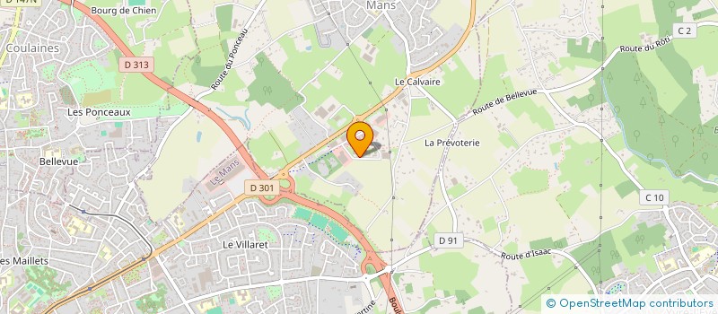 localisation de l'entreprise HALDRUP à SARGE-LES-LE-MANS