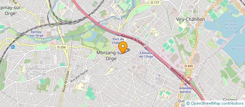 localisation de l'entreprise HALE  MORSANG-SUR-ORGE