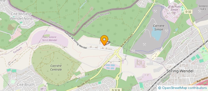 localisation de l'entreprise HALE ELECTRONIC SARL à FORBACH