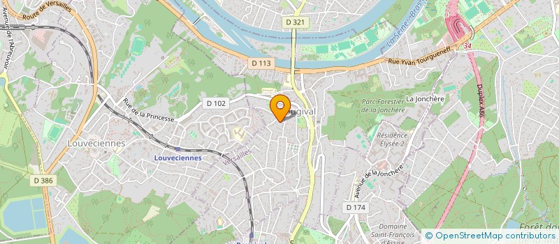 localisation de l'entreprise HALEBOB  BOUGIVAL