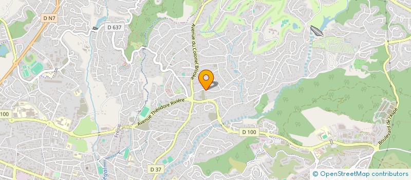 localisation de l'entreprise HALEC  SAINT-RAPHAEL