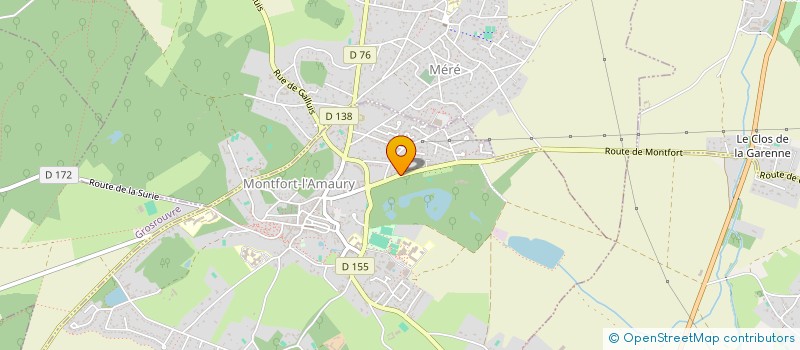 localisation de l'entreprise HALEC IMMO  MONTFORT-L'AMAURY