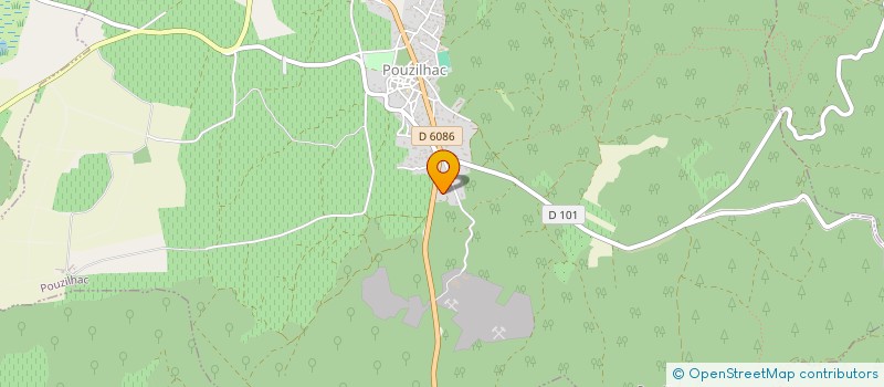 localisation de l'entreprise HALEINE  POUZILHAC