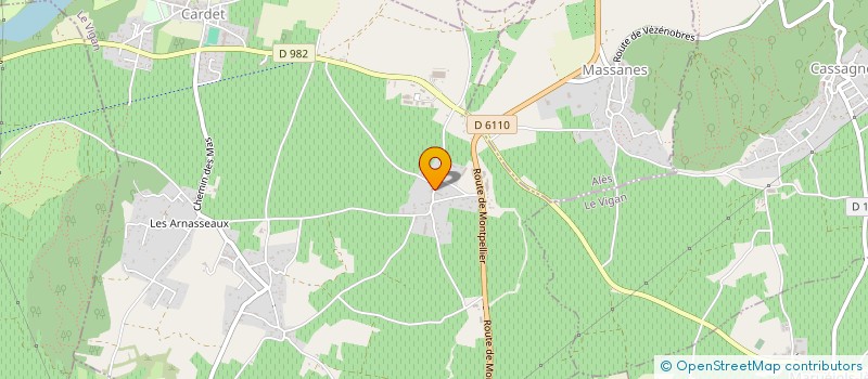 localisation de l'entreprise HALEJ  CARDET