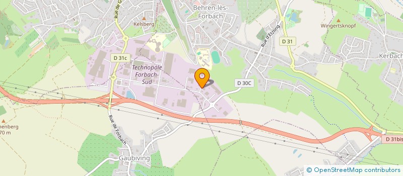 localisation de l'entreprise HALEM AUTOMOBILES  BEHREN-LES-FORBACH