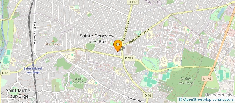 localisation de l'entreprise HALEPICERIE à SAINTE-GENEVIEVE-DES-BOIS