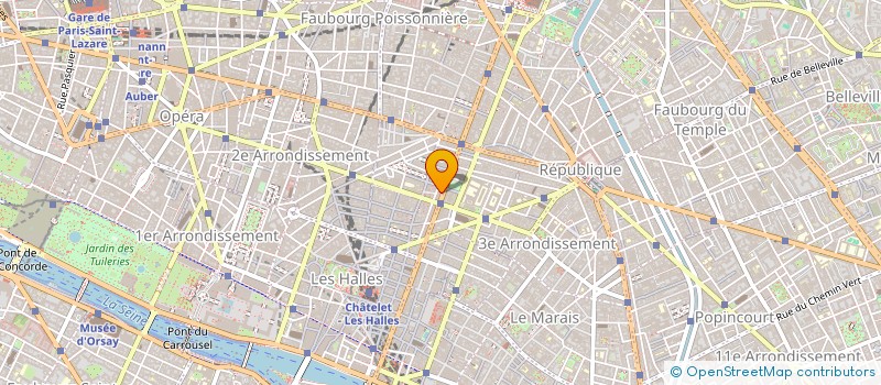 localisation de l'entreprise HALESA IMMO  PARIS