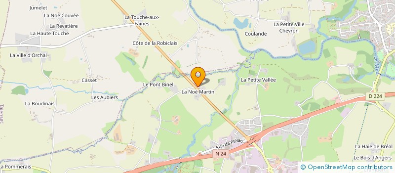 localisation de l'entreprise HALESIA  BREAL-SOUS-MONTFORT