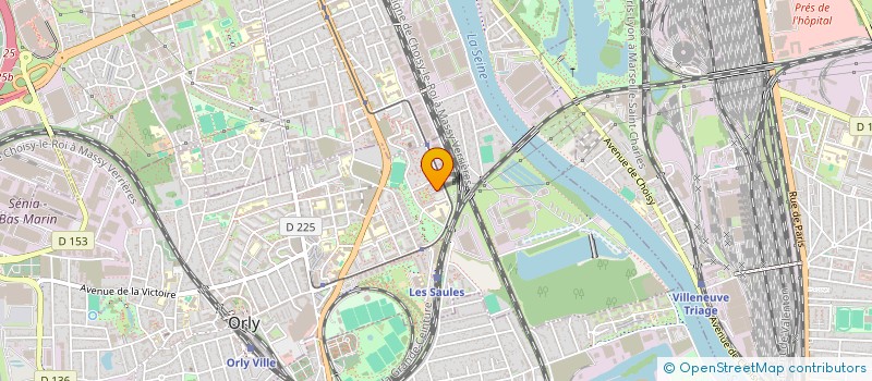 localisation de l'entreprise HALET NETWORK CONSULTING  ORLY