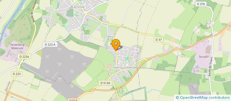 localisation de l'entreprise HALEX  HEROUVILLETTE