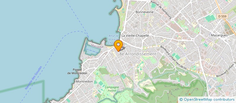 localisation de l'entreprise HALEX IMMO à MARSEILLE