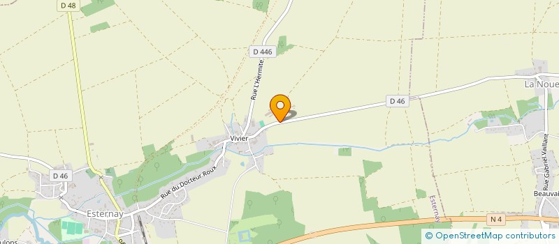 localisation de l'entreprise HALF  ESTERNAY