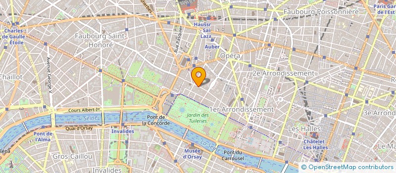 localisation de l'entreprise HALF MOON à PARIS