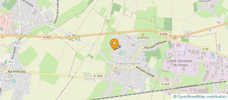 localisation de l'entreprise HALF RED GLASS ENGINEERING  FRESSENNEVILLE