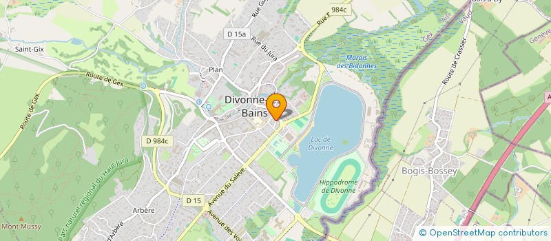 localisation de l'entreprise HALFAGROUP  DIVONNE-LES-BAINS