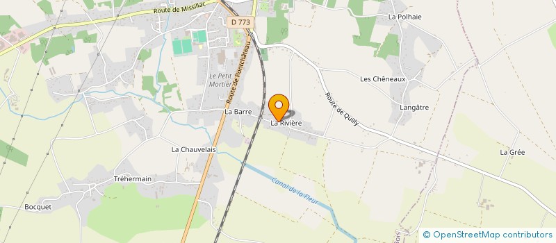 localisation de l'entreprise HALGAND  SAINT-GILDAS-DES-BOIS