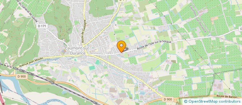 localisation de l'entreprise HALI  CAUMONT-SUR-DURANCE