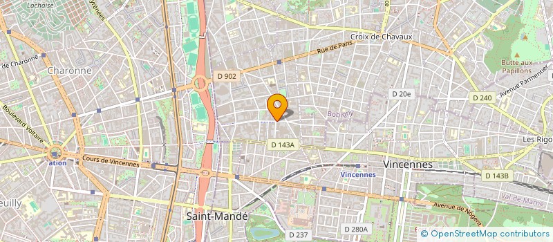 localisation de l'entreprise HALIBOAB  MONTREUIL