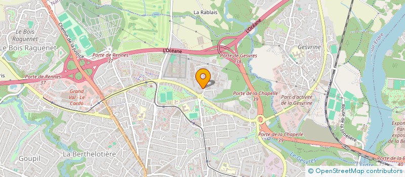 localisation de l'entreprise HALIDI GROSSISTE ALIMENTAIRE à NANTES