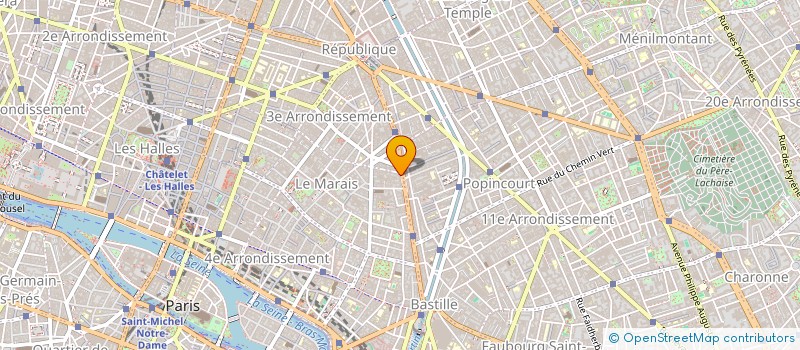 localisation de l'entreprise HALIEUTICOM à PARIS