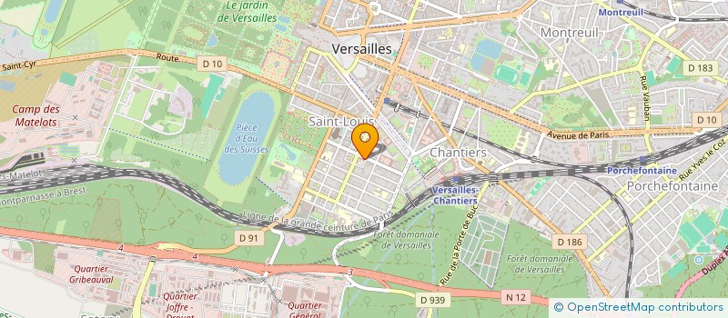 localisation de l'entreprise HALIKARNAS à VERSAILLES