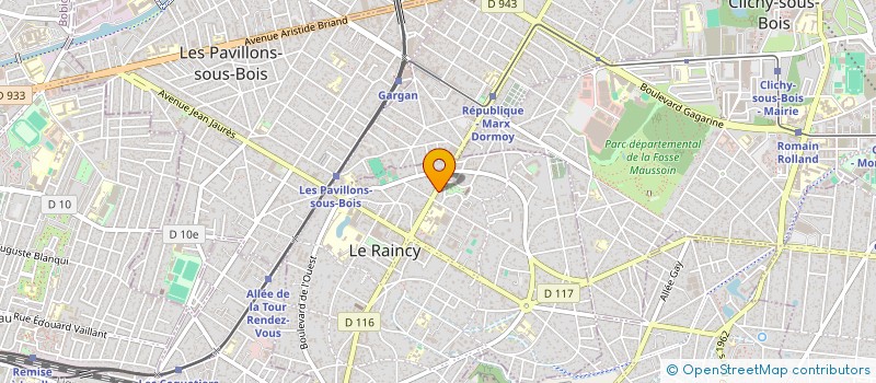 localisation de l'entreprise HALIM FAMILY  LE RAINCY