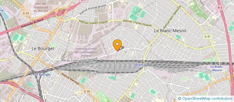 localisation de l'entreprise HALIMA à DRANCY