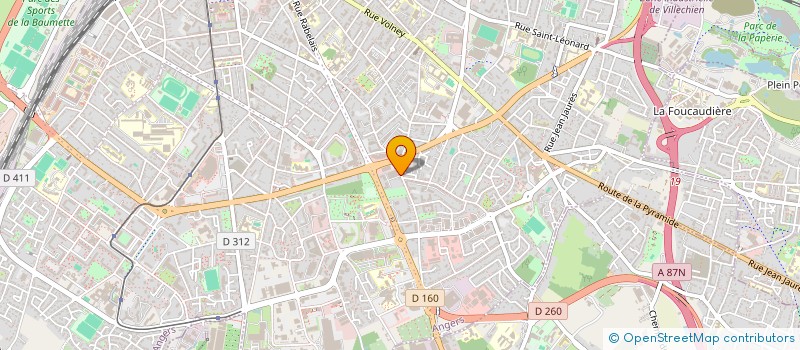 localisation de l'entreprise HALIMA  ANGERS