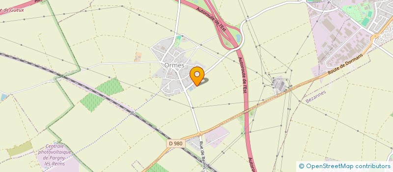 localisation de l'entreprise HALIMARK à ORMES