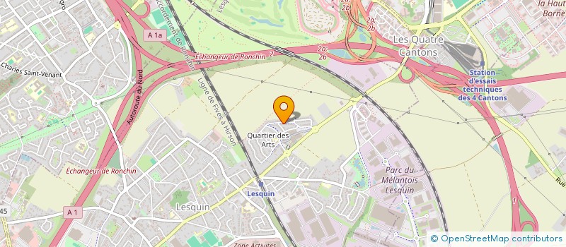 localisation de l'entreprise HALINA à LESQUIN