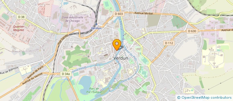 localisation de l'entreprise HALING à VERDUN